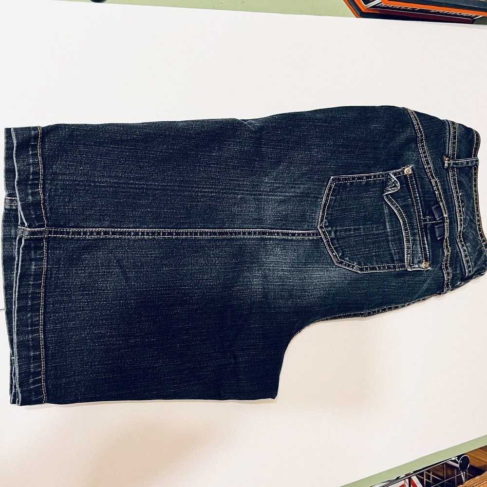 Venezia women's denim cotton pockets decorative seams Bermuda shorts 18/16 pics - Picture 6 of 16